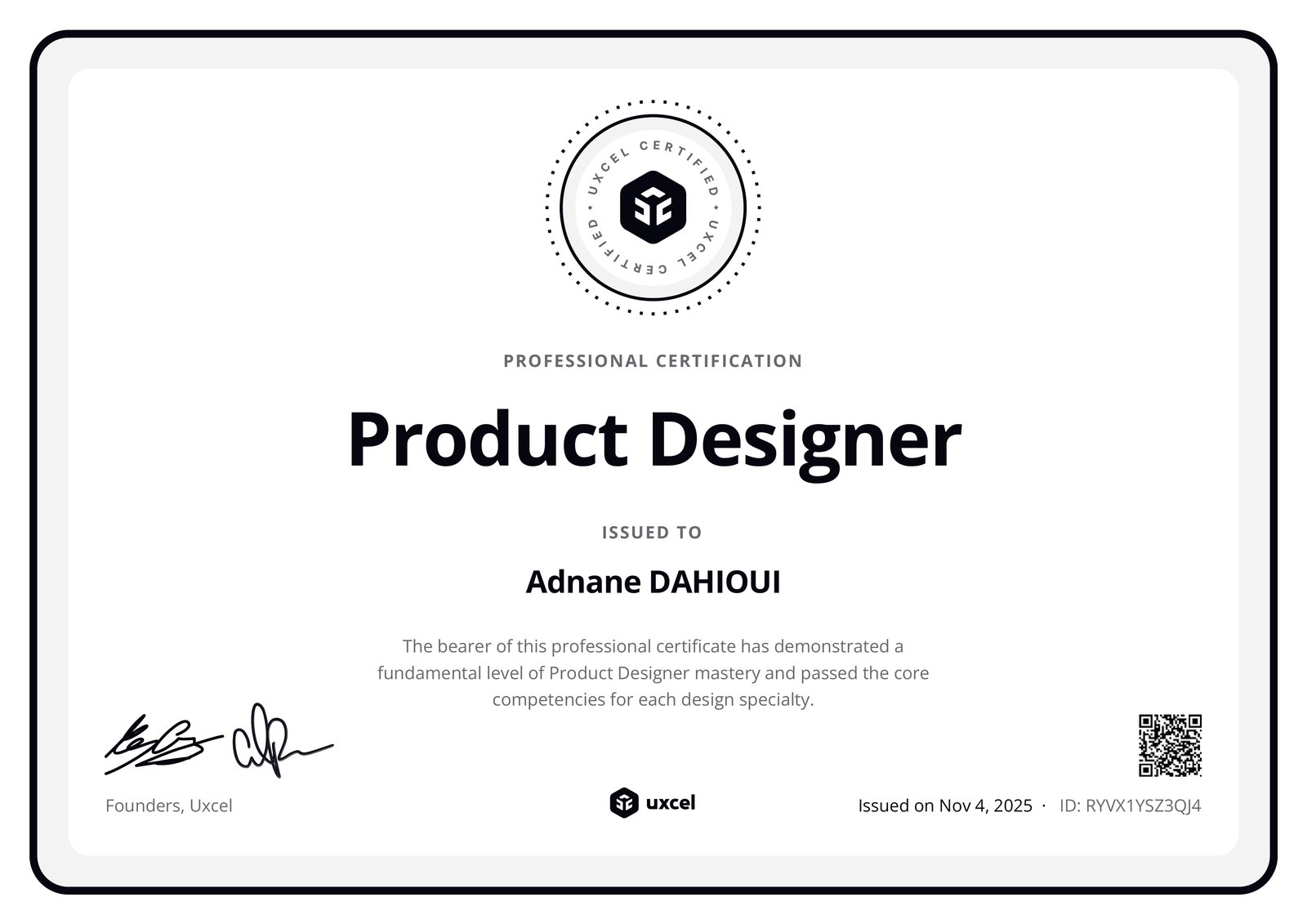Uxcel — Product Designer